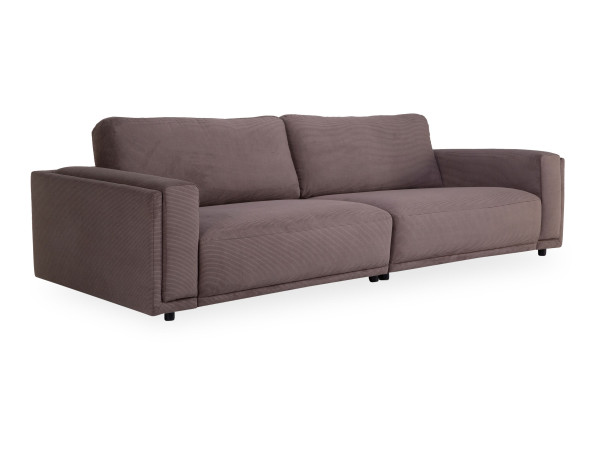 Sofa 3 Sitzer MONDO EVOSO in taupe aus Stoff