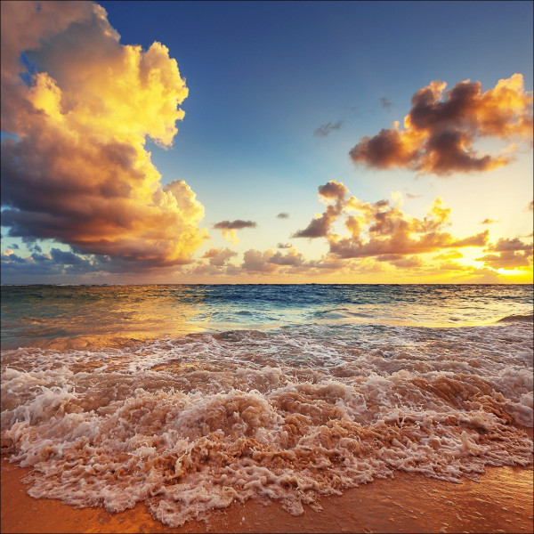 Alubild BRIGHT SEA & HORIZON