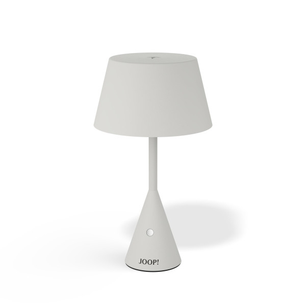 Akkuleuchte JOOP! MOVE LIGHTS in grau aus Materialmix