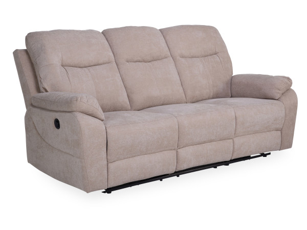 Sofa 3 Sitzer HARPER HOSSA in beige aus Stoff