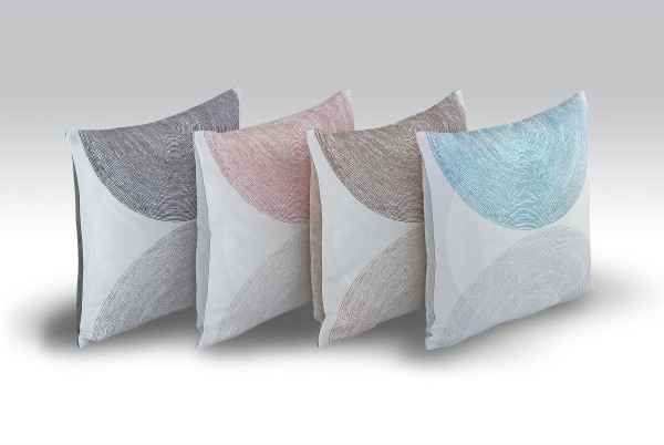 Kissenhülle SORENTO anthrazit in anthrazit aus Polyester