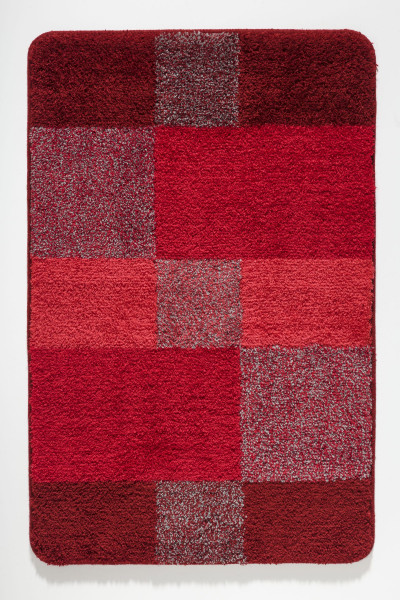 Badteppich JOANA in granat aus Polyacryl