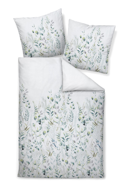 Bettwäsche MOMENTS Mako-Satin aus Baumwolle