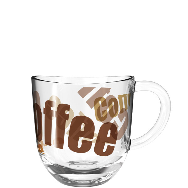 Tasse LEONARDO NAPOLI in mehrfarbig aus Glas