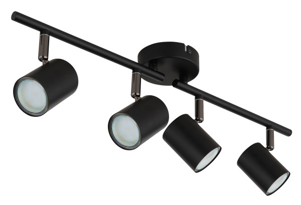 Strahler WALTERS in schwarz aus Metall