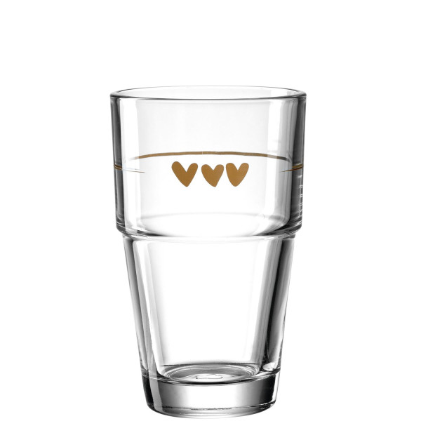 Becher LEONARDO SOLO in mehrfarbig aus Glas