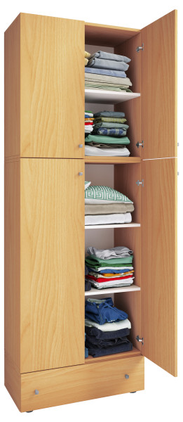Kleiderschrank LONA in buche aus Dekor