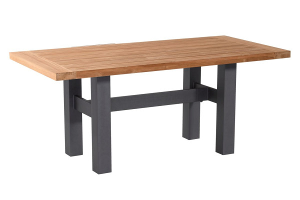 Gartentisch HERON in anthrazit aus Holz