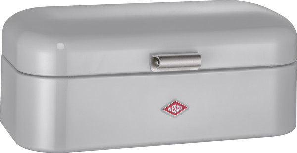 Brotkasten Grandy grau (BHT 42x17x23 cm)