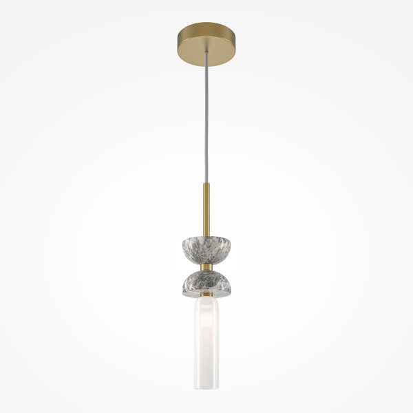 Pendelleuchte KYOTO in mehrfarbig aus Materialmix