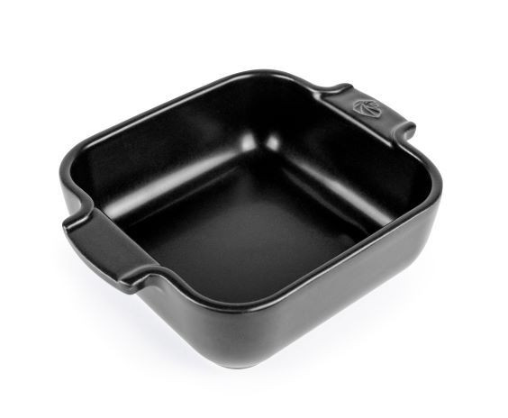 Auflaufform APPOLIA in schwarz aus Steinzeug