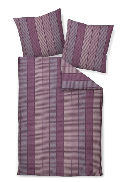 Bettwäsche MOMENTS Mako-Satin aus Baumwolle