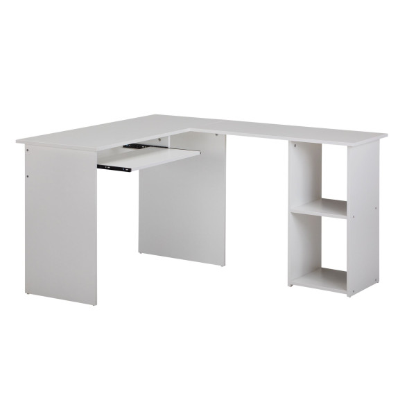 Schreibtisch in weiß aus MDF