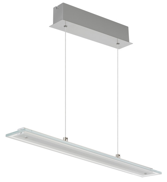 Hängeleuchte NOVAK in Nickel aus Metall