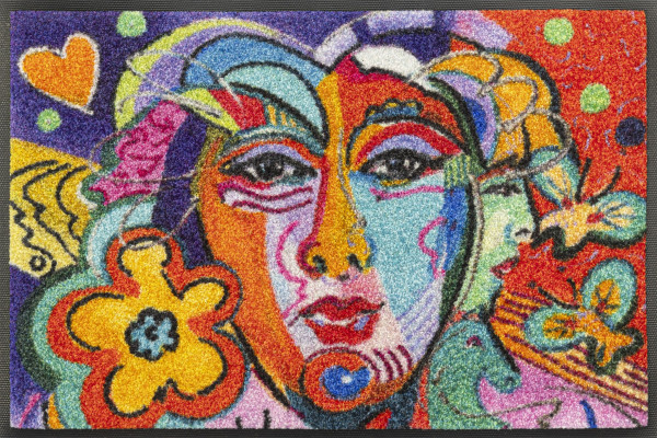 Fußmatte INDIAN SUMMER aus Polyamid