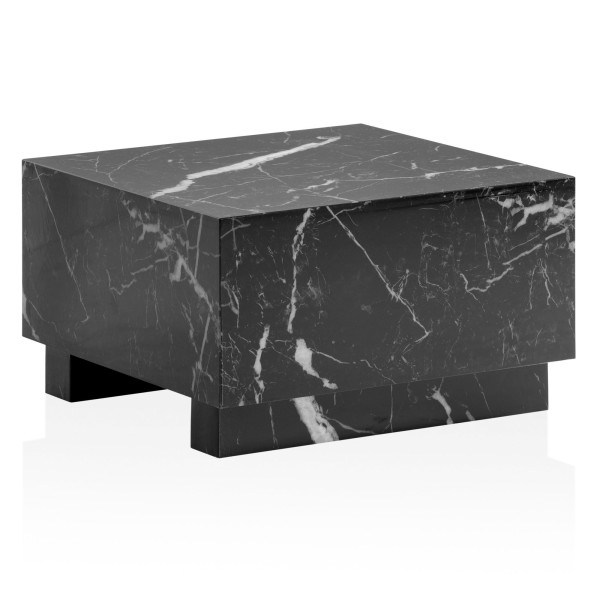 Couchtisch MONOBLOC in schwarz aus MDF