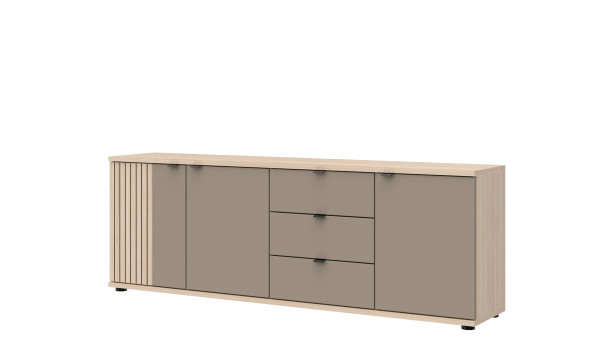 Kommode HARPER ILMINSTER in Eiche/Basalt aus Dekor