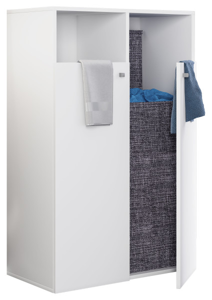 Wäscheschrank DRESO in weiß aus Dekor