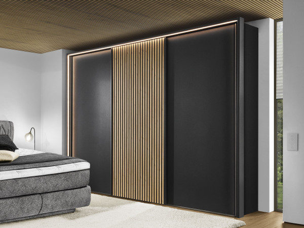 Kleiderschrank Rolf Weber WESEL in graphit aus Dekor