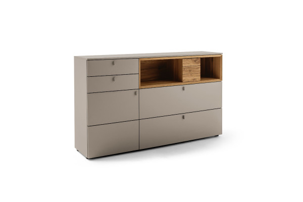 Sideboard VENJAKOB ANDIAMO 3.0 in Steingrau aus Lack