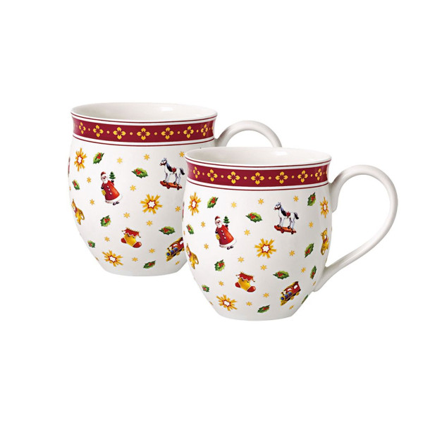 Henkelbecher-Set Toy´s Fantasy in mehrfarbig aus Bone China