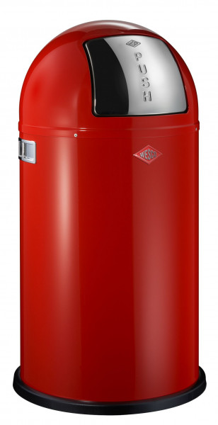 Abfalleimer PUSHBOY rot