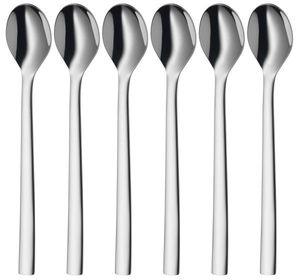 Latte-Macchiatolöffel WMF NUOVA in silberfarben aus Metall