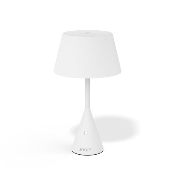 Akkuleuchte JOOP! MOVE LIGHTS in weiß aus Materialmix