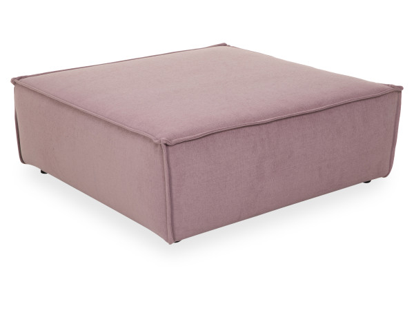 Hocker CROSWELL in rosewood aus Stoff