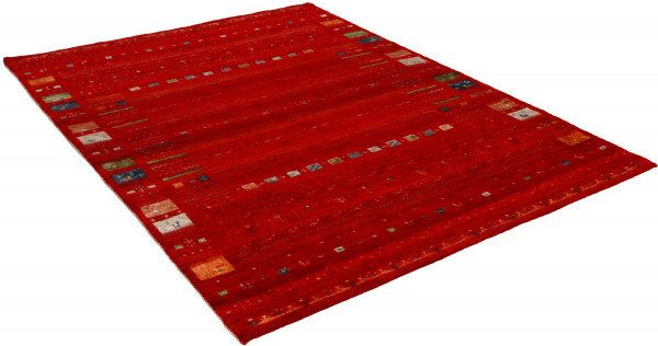 Teppich FARS SUPER in rot aus Schurwolle