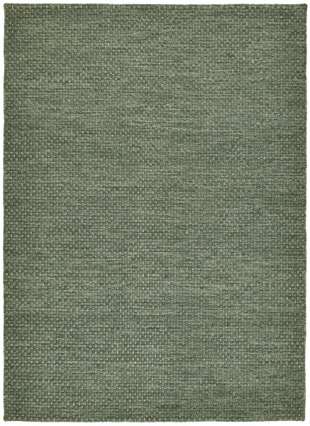 Teppich FUNKY in grün aus Schurwolle