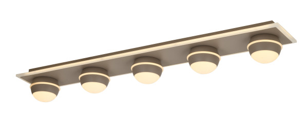 Deckenleuchte BIARRITZ in sand aus Metall