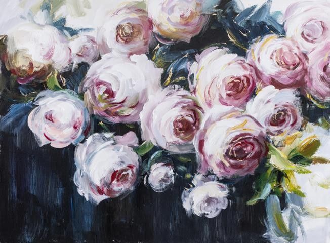 Olbild Pfingstrosen Kunstdrucke Bilder Rahmen Accessoires