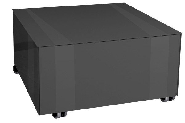 Couchtisch MACKENZIE in anthrazit aus Glas