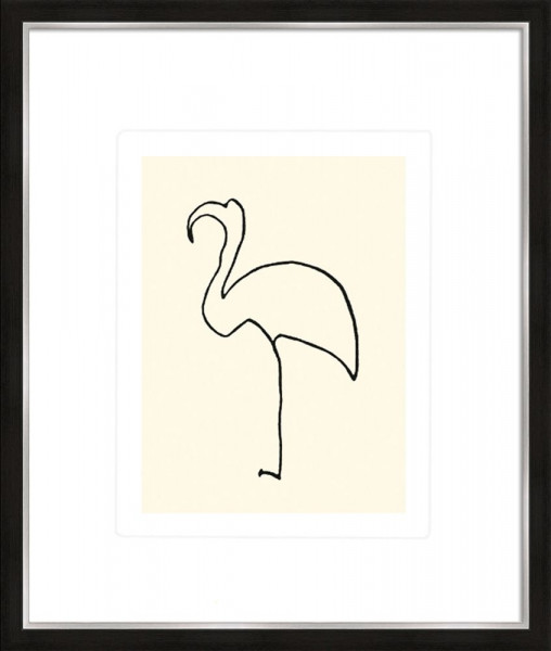 Gerahmtes-Bild PICASSO FLAMING