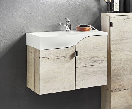 Waschplatz MONDO CANELA in Eiche aus Dekor