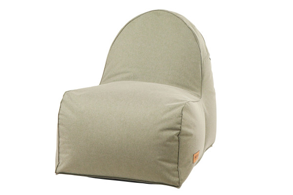 Relaxsessel FLOW.U OUTDOOR in grau aus Mischgewebe