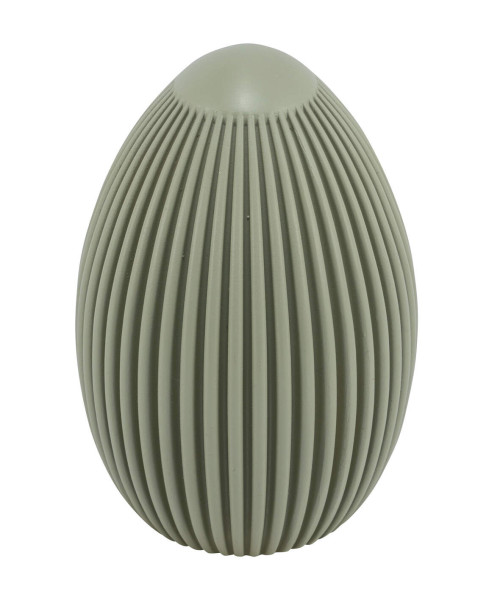 Aufsteller OSTEREI in Salbei aus Kunststoff