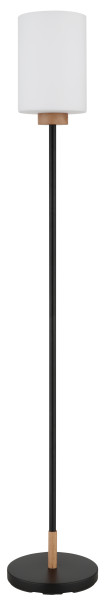Stehleuchte ROWENA in schwarz aus Metall