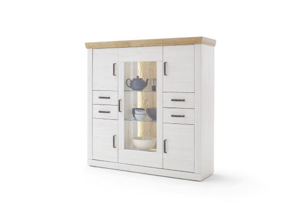 Highboard MADRID in mehrfarbig