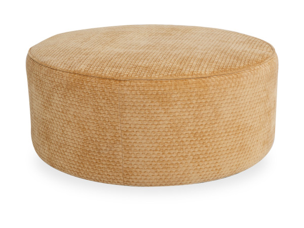 Hocker Maxi ZEFERINO RIETI in Mustard aus Stoff