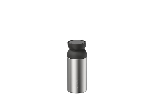 Thermo-Kaffeebecher ELLIPSE in schwarz aus Materialmix