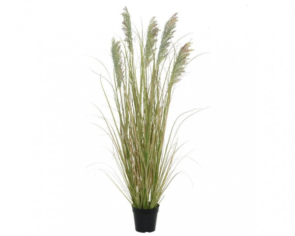 Kunstpflanze GRAS in grün aus Kunststoff