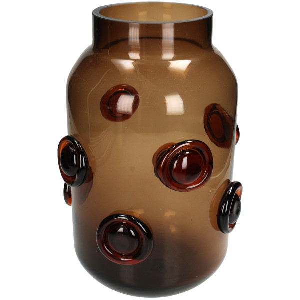 Vase BROWN DOTS