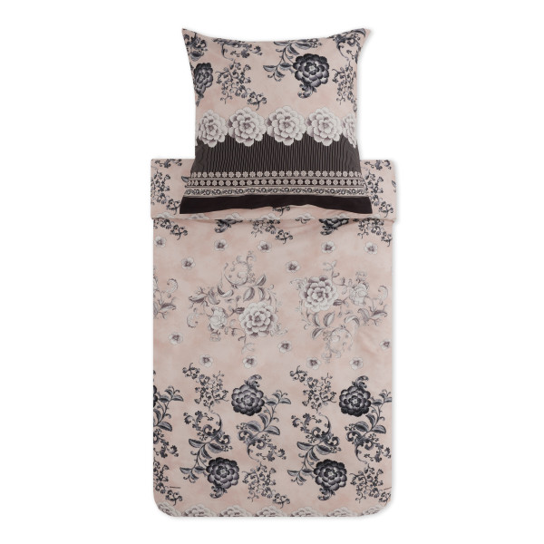 Bettwäsche PARAGGI in beige aus Baumwolle