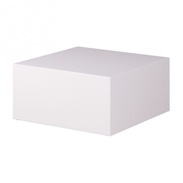 Couchtisch MONOBLOC in weiß aus MDF