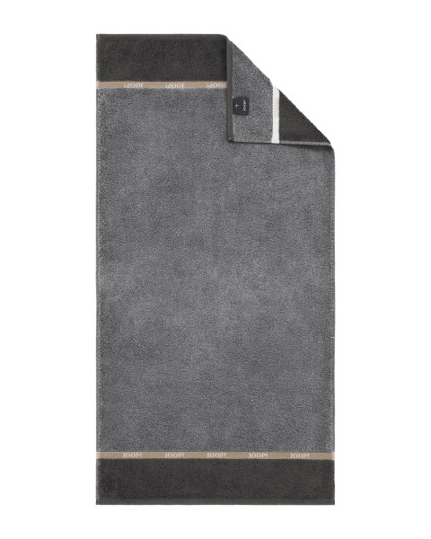 Handtuch JOOP! MODE LOGOGRAMM in stone aus Baumwolle