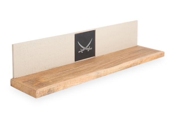 Wandboard SANSIBAR HALMSTAD in natur aus Mango