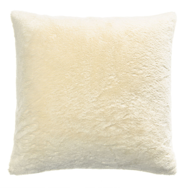 Kissen FELLOPTIK in creme aus Polyester