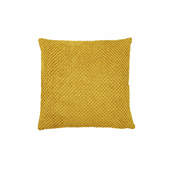 Zierkissen Max safran in safran aus Polyester
